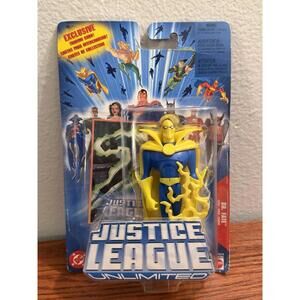 Justice League Unlimited DC Dr Fate 4.5" Action Figure w/ Green Lantern Card New